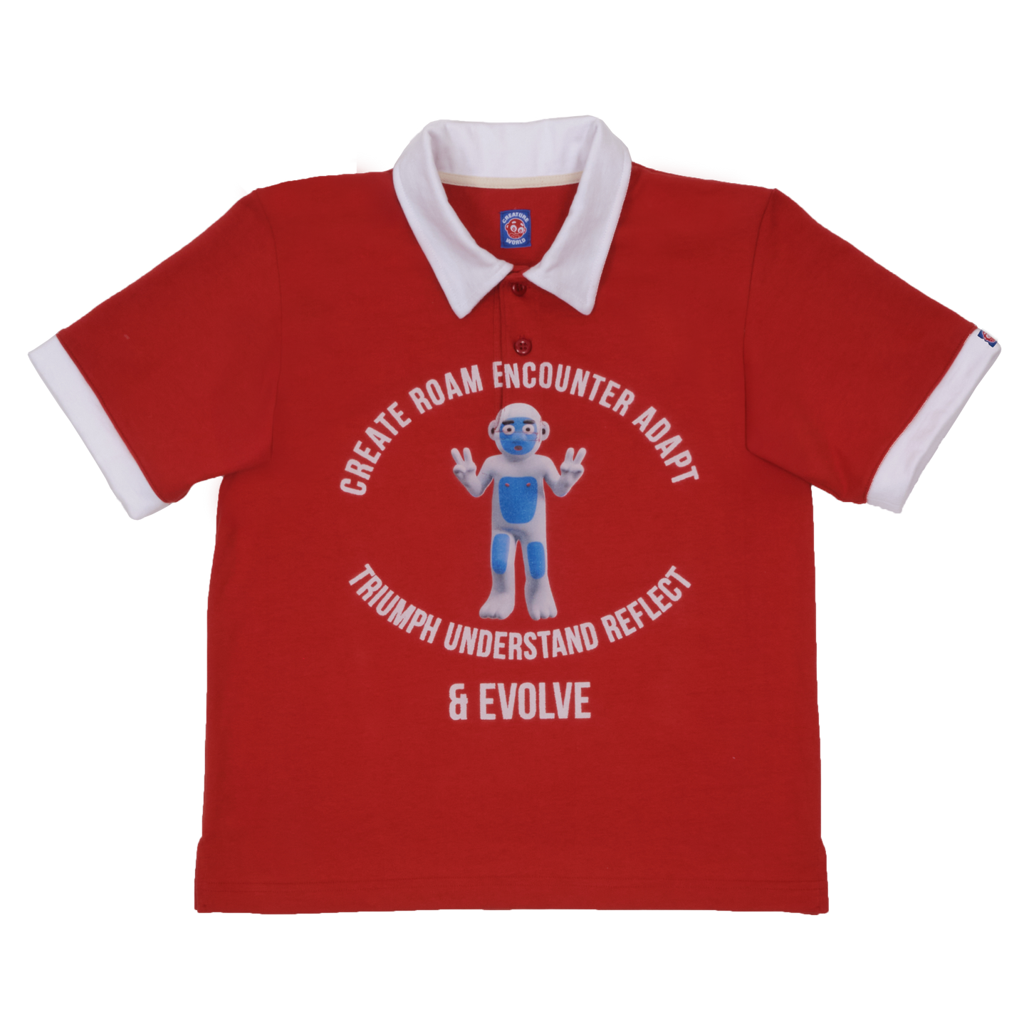 Red C.R.E.A.T.U.R.E. Polo