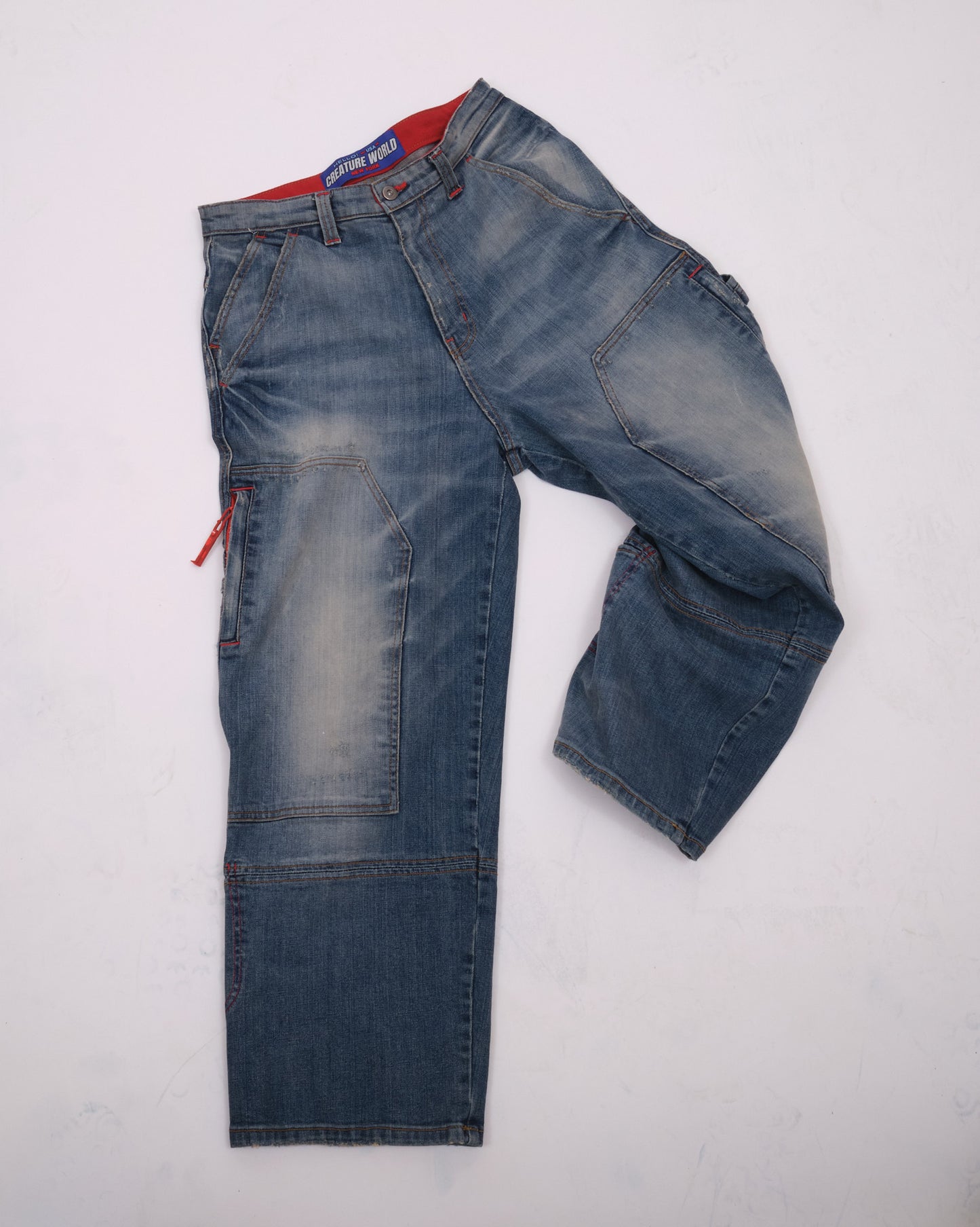Pocket Knee Jeans
