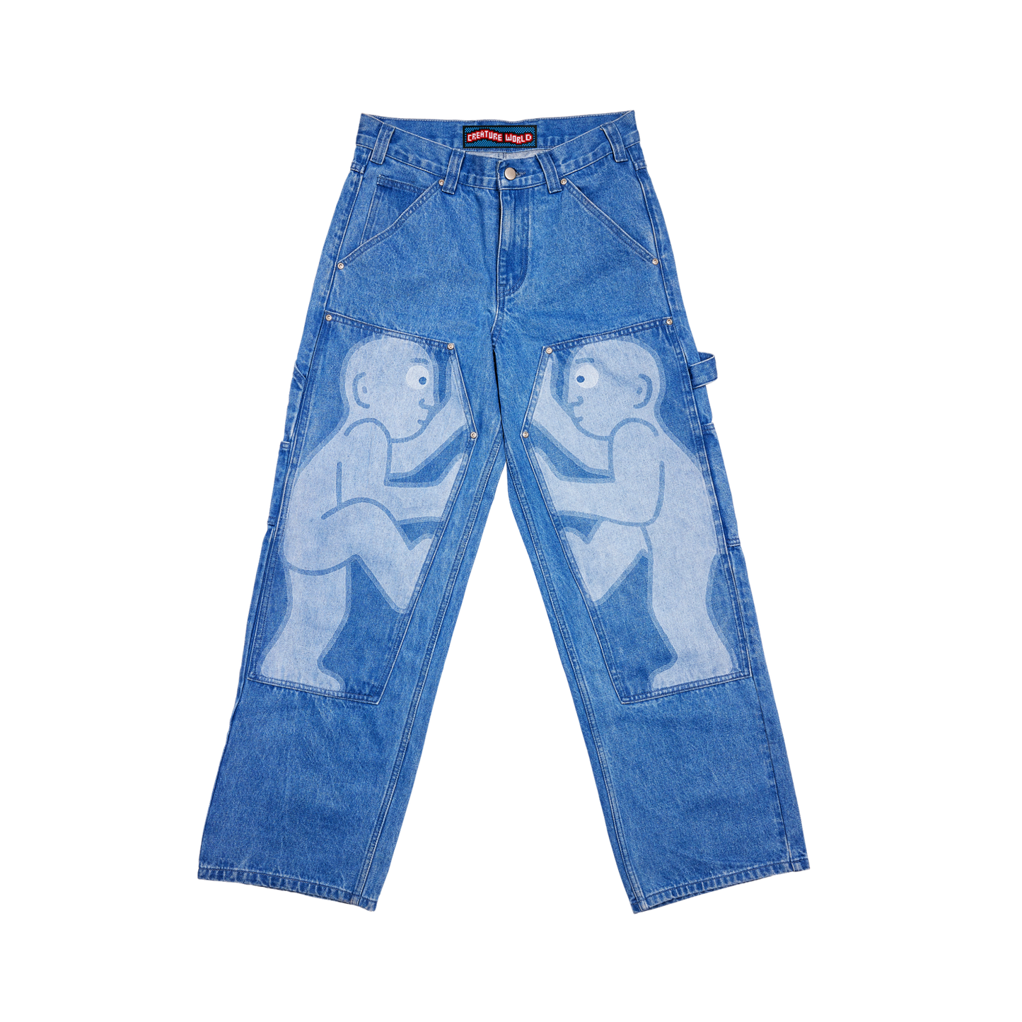 Laser Engraved Denim