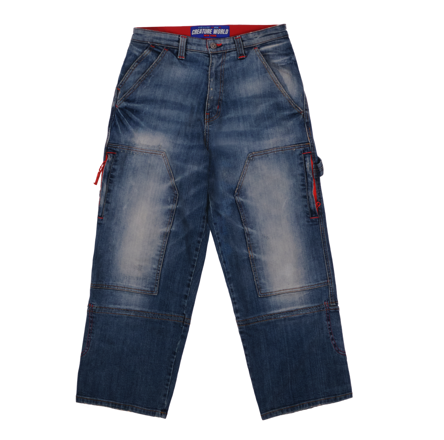 Pocket Knee Jeans