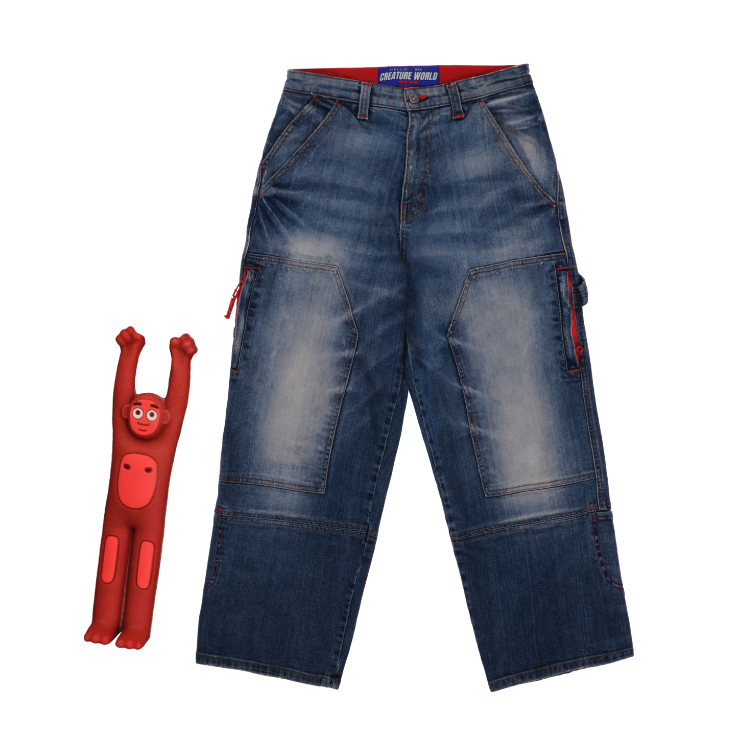 Pocket Knee Jeans