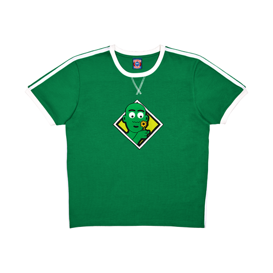 Green “Diamond” Ringer T-Shirt