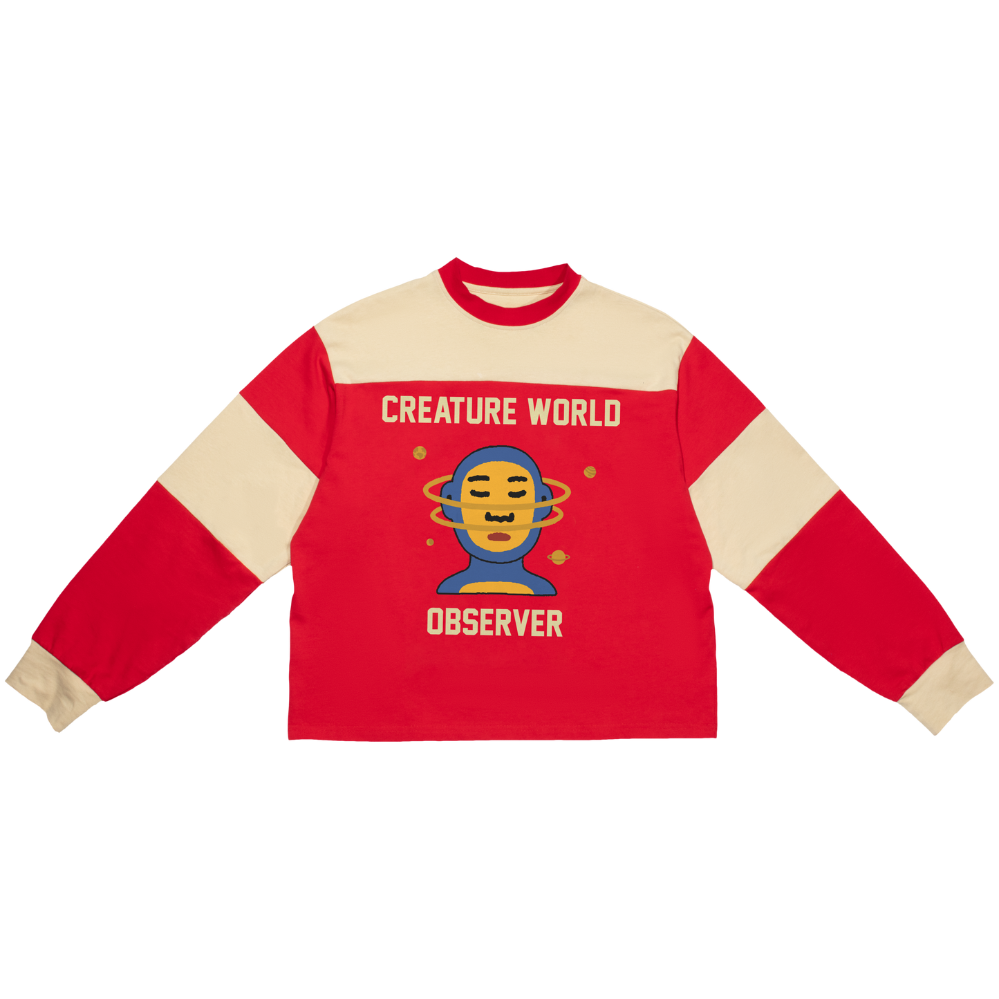 Red "Observer" Long Sleeve