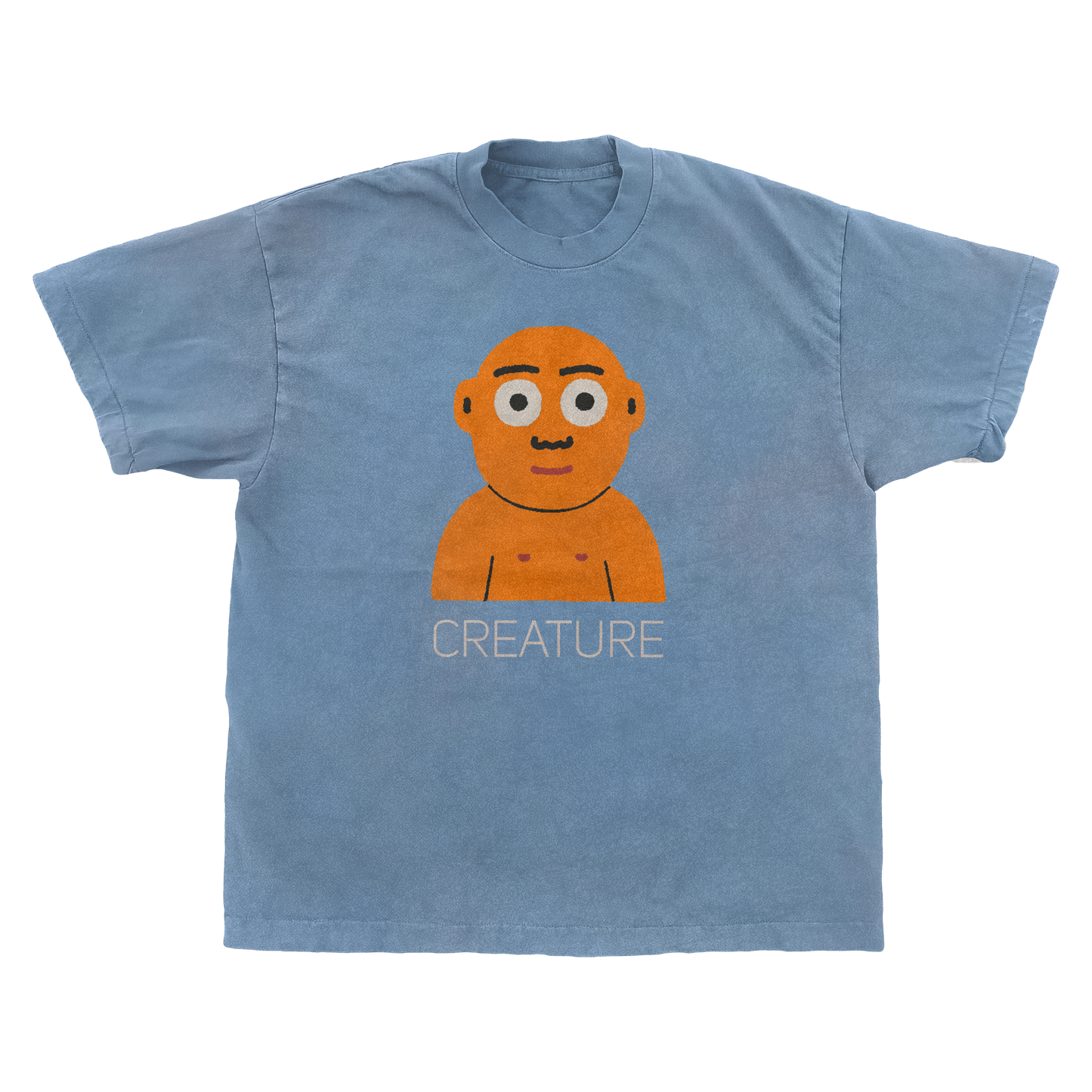 Blue "Creature" T-Shirt