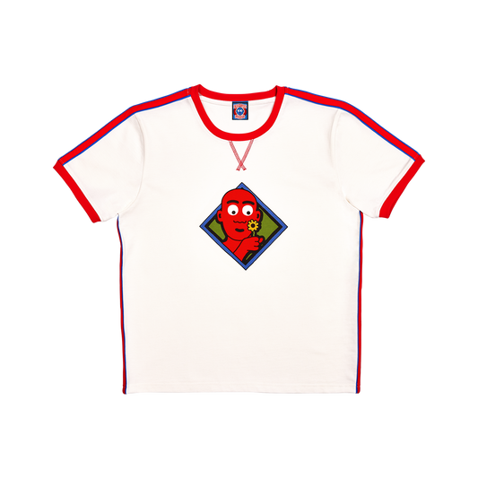 Red “Diamond” Ringer T-Shirt